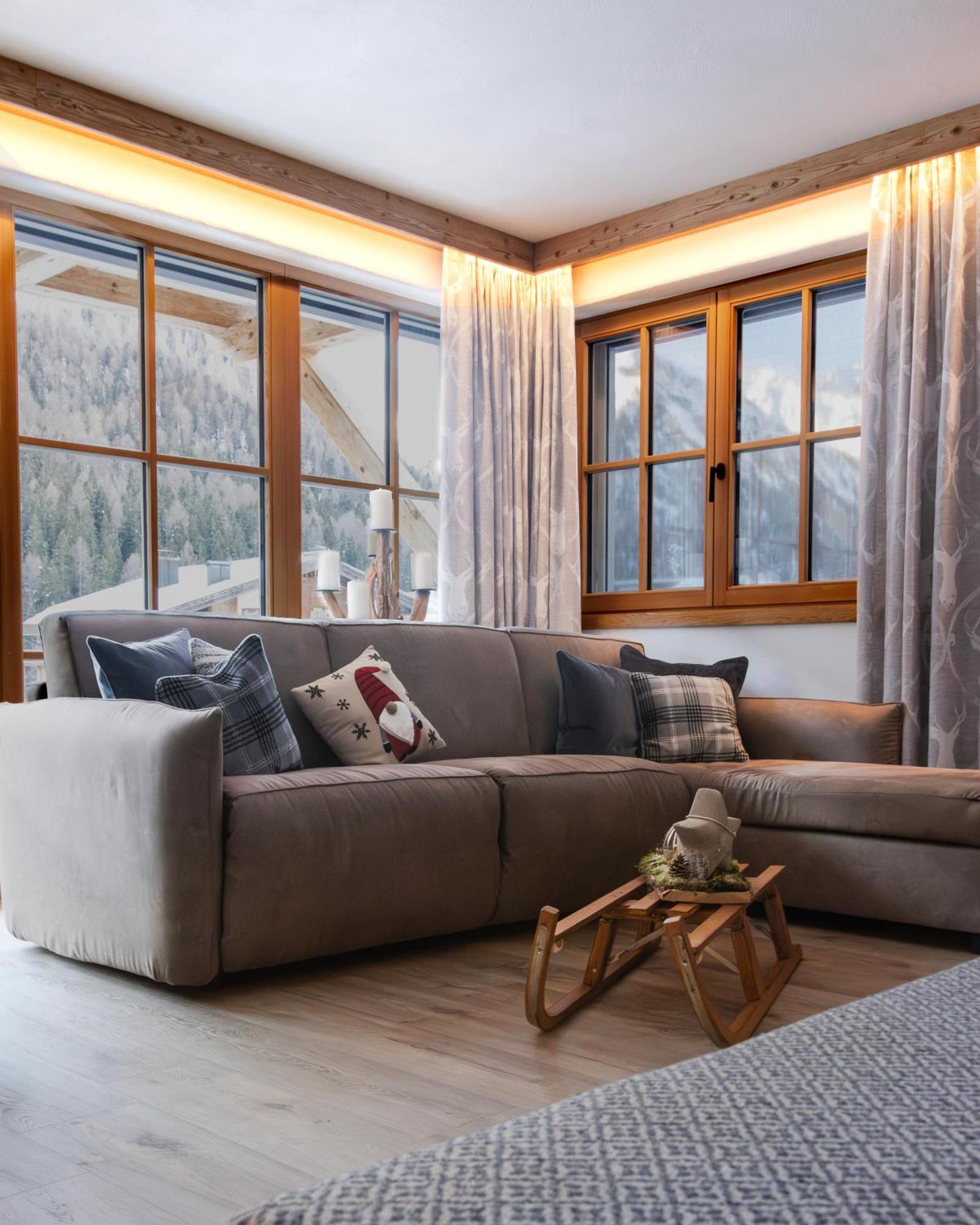 Samnaun, Chaletdmot Bagian luar foto